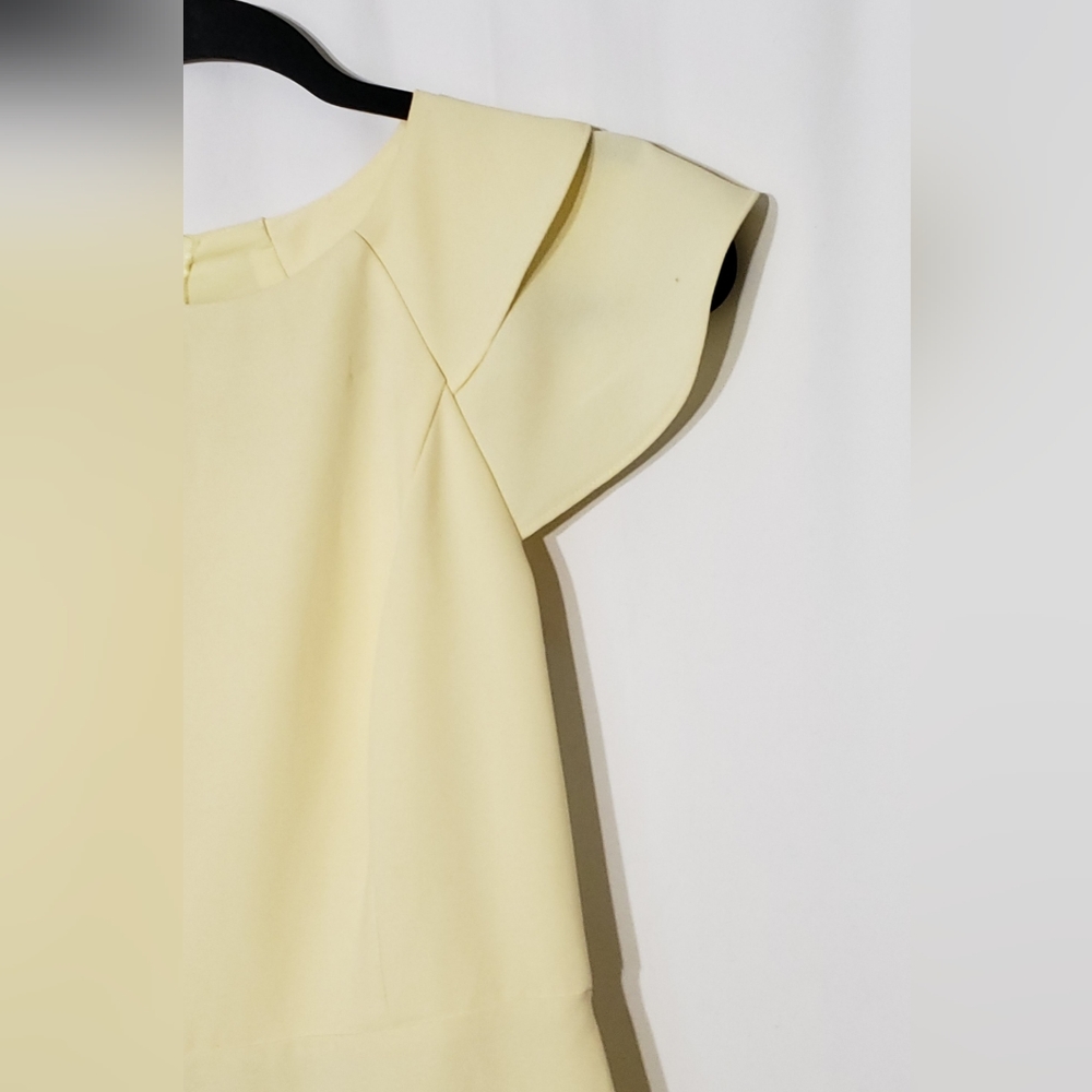 Banana Republic Midi dress, flutter sleeves. Sz. 2, EUC - Picture 4 of 11